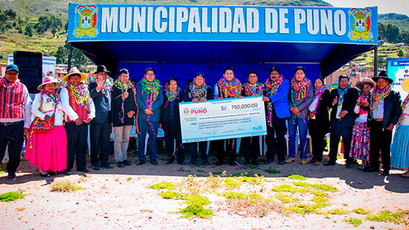 Entrega de cheque