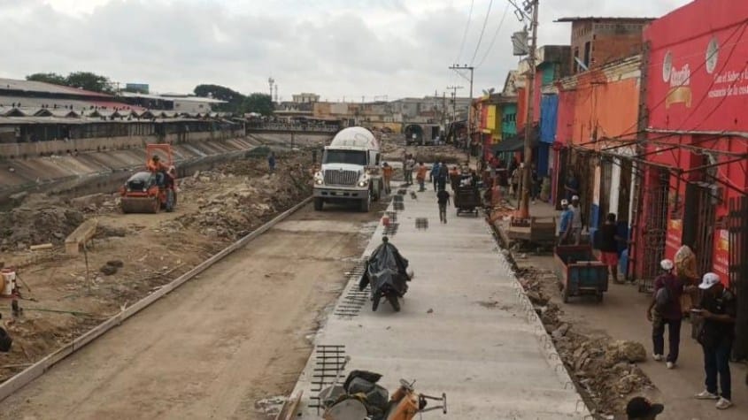 Pavimentación en Barranquillita
