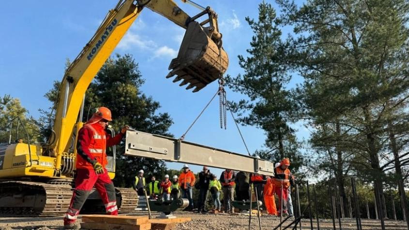 puente mecano Zapallar en El Carmen