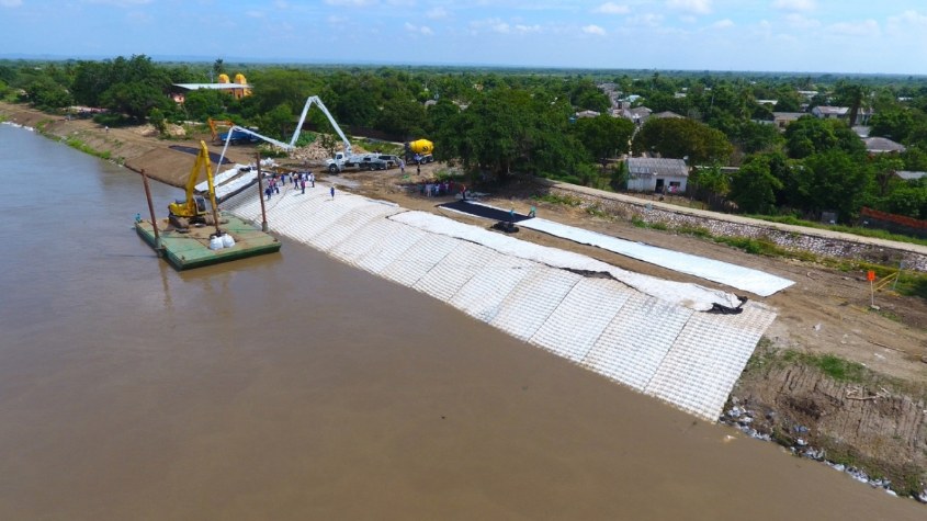 obras en Canal del Dique