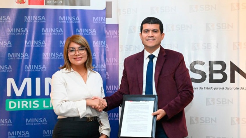 SBN entrega predio para construcción de proyectos de salud