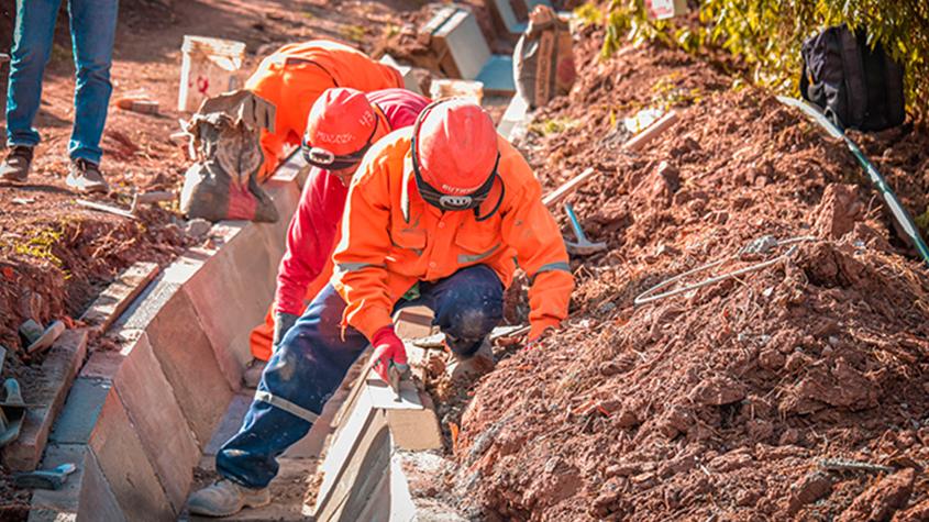 proyecto de irrigación