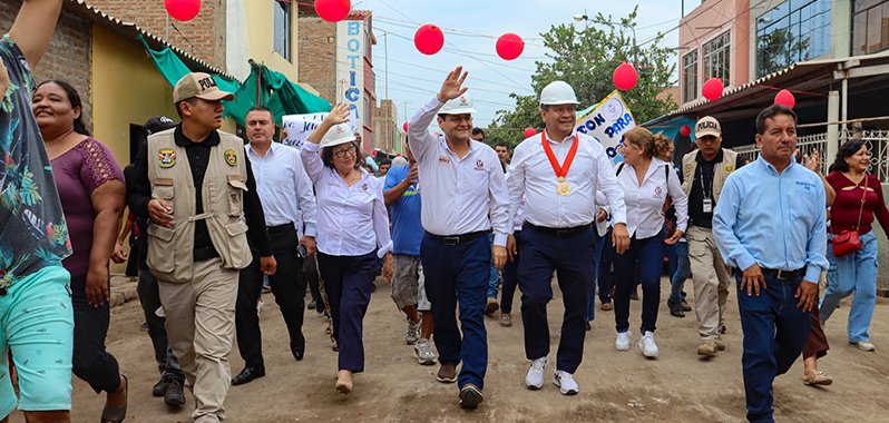 Lambayeque: Inician construcción de pistas y veredas en Pucalá