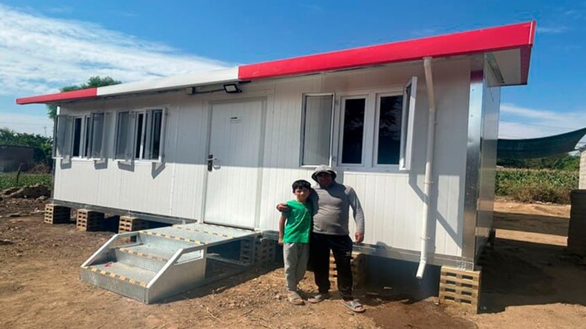 módulo temporal de vivienda