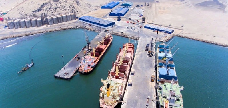 construcción de puertos