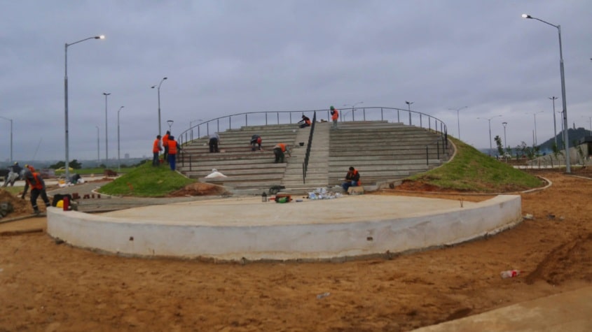 Paraguay: Avanzan trabajos en la Costanera Sur en Asunción