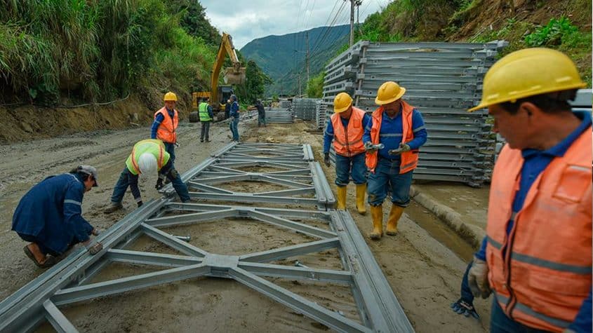 Instalación de puente