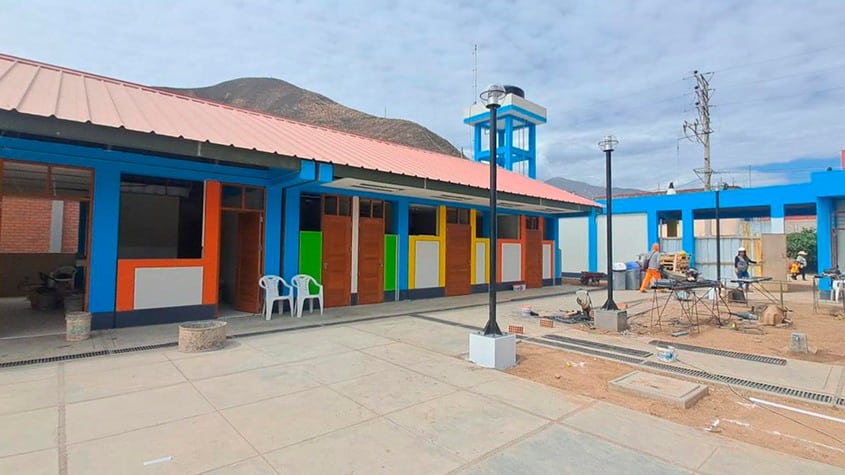 Construcción de aulas