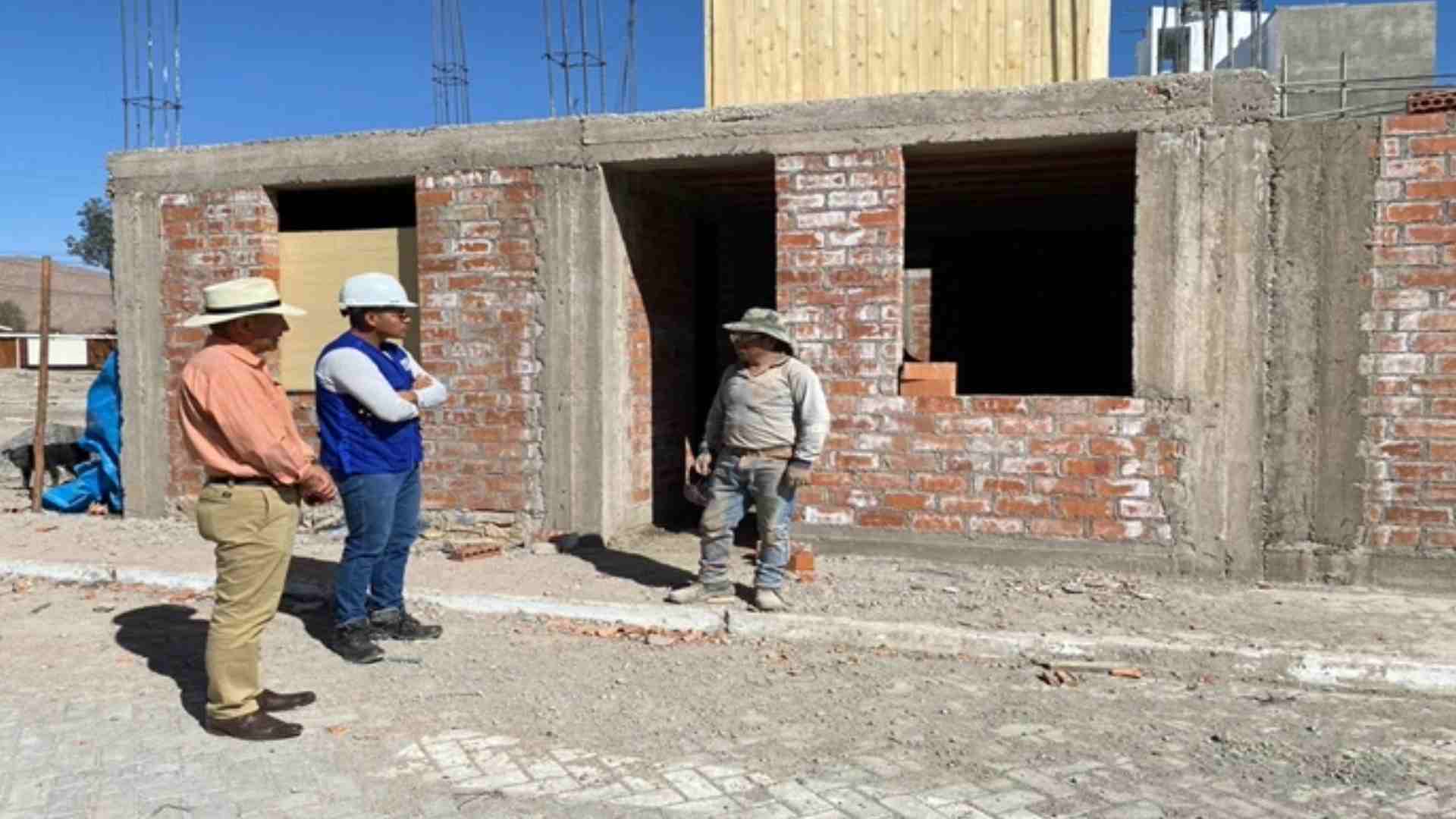Arequipa: Avanzan construcción de viviendas con Bono Canon