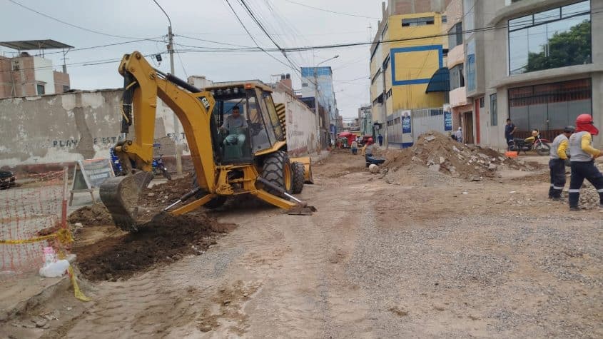 Chiclayo: Reinician trabajos de mejoramiento en calle Manco Cápac
