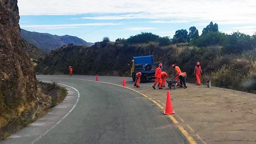 mantenimiento de tramo
