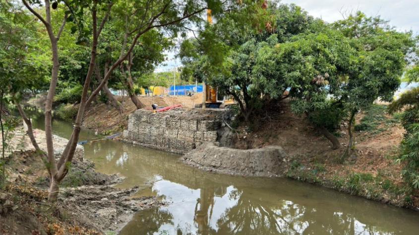 Colombia: Construyen parque lineal ambiental en Canal de Santa Marta