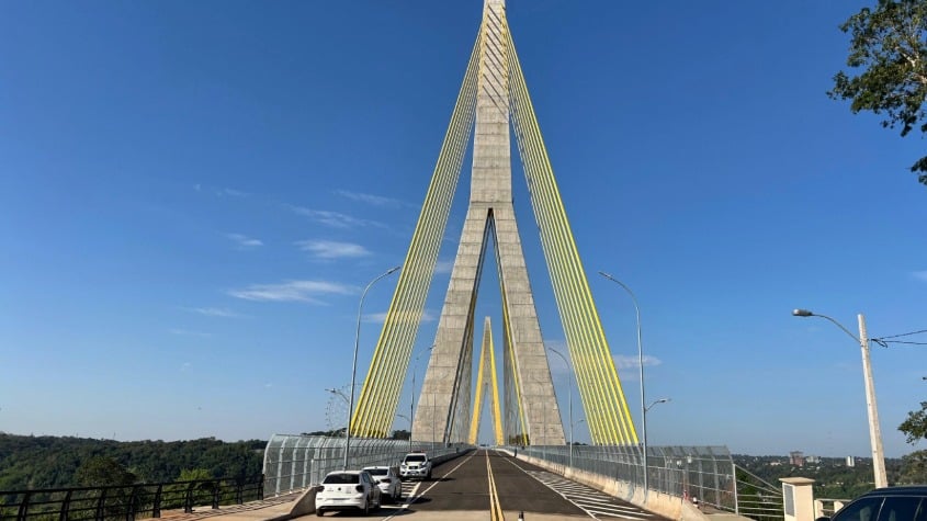 obras complementarias del puente de la Integración