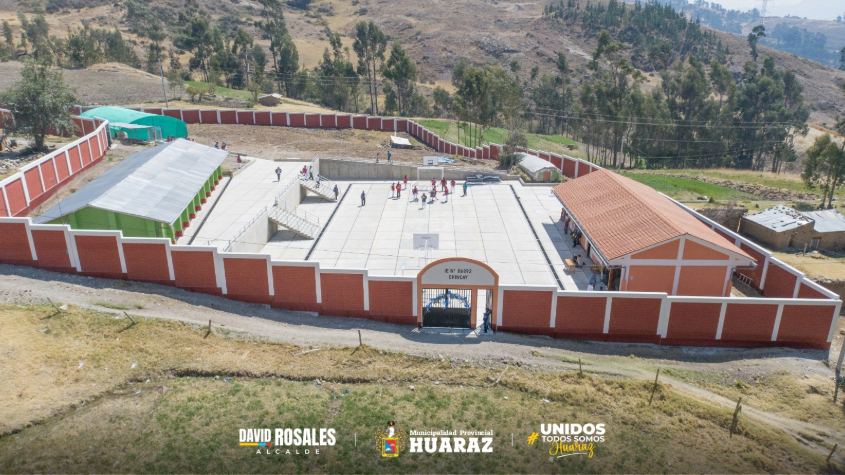 Huaraz: Mejoran y Amplian la I.E Nº 86682 en Chincay
