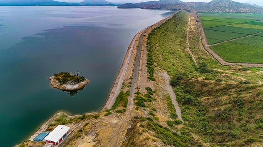 Analizan estructuras del Reservorio Tinajones para construcción de Mini Central Hidroeléctrica