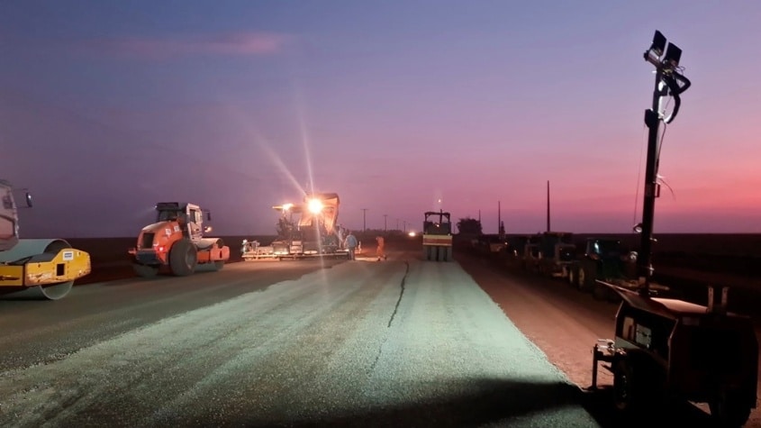Paraguay: Intensifican obras del Lote 1 de la ruta a Puerto Indio