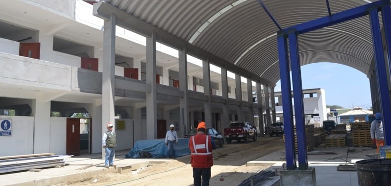 Piura: Modernización del Colegio José Olaya registra avance del 75%