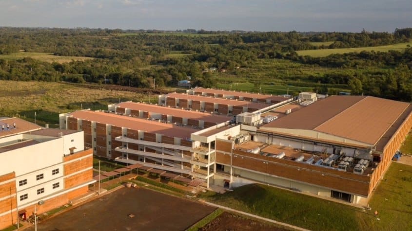 Paraguay: Gran Hospital del Sur tiene 91% de avance
