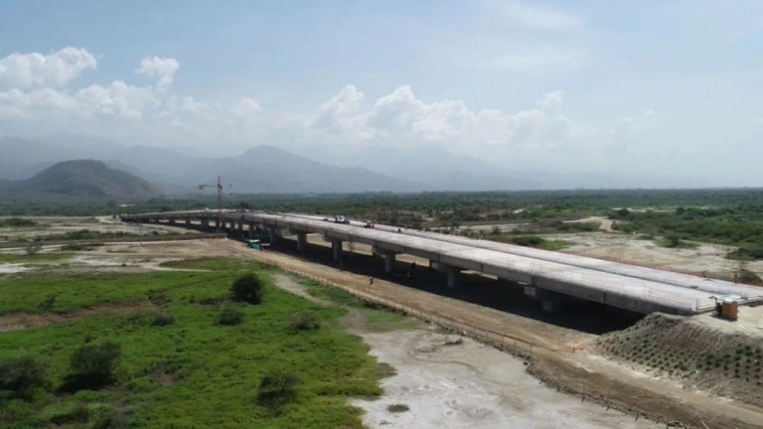 Colombia: Variante de Ciénaga se entregaría en el primer trimestre de 2025
