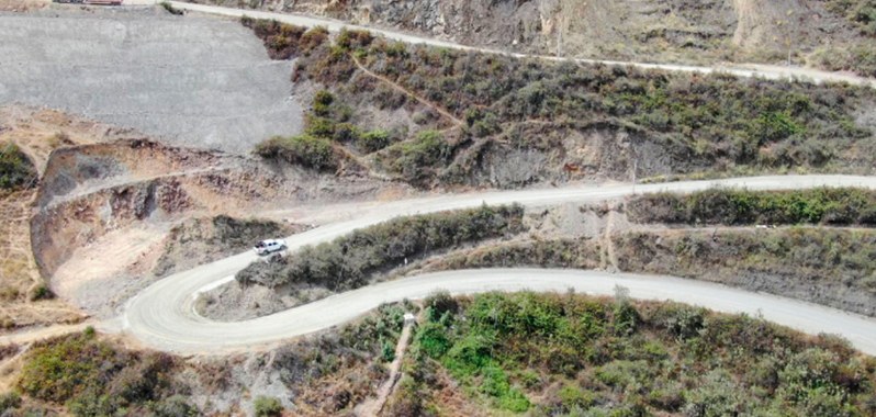 Avanzan construcción de carretera Tauca – Pallasca en Áncash