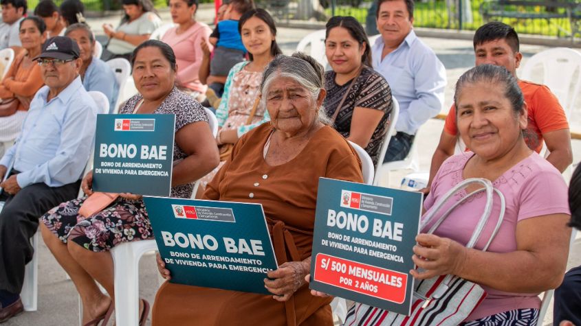 MVCS entregará 186 bonos de arrendamiento a familias de Arequipa y Lambayeque