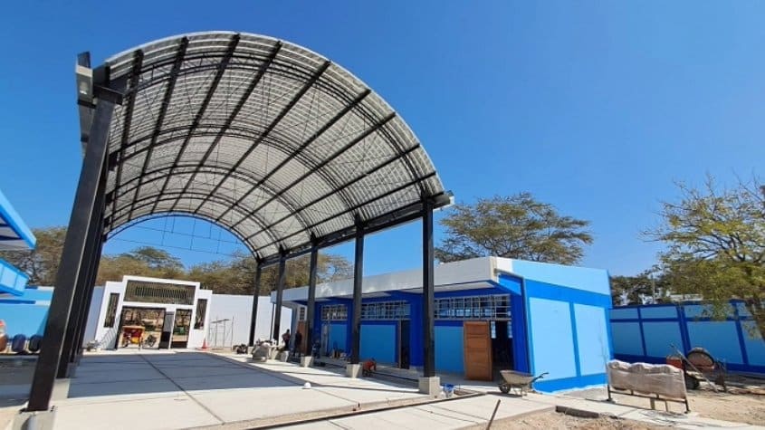 Piura: Rehabilitación de la infraestructura del CEBA N.° 17 El Indio en fase final