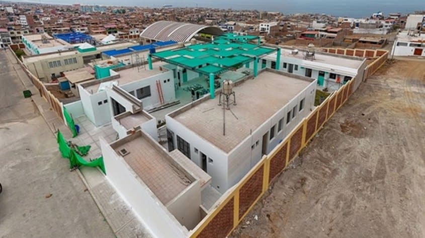 Arequipa: Obras en Colegio Mercedes Manrique de Mollendo registra avance del 90%
