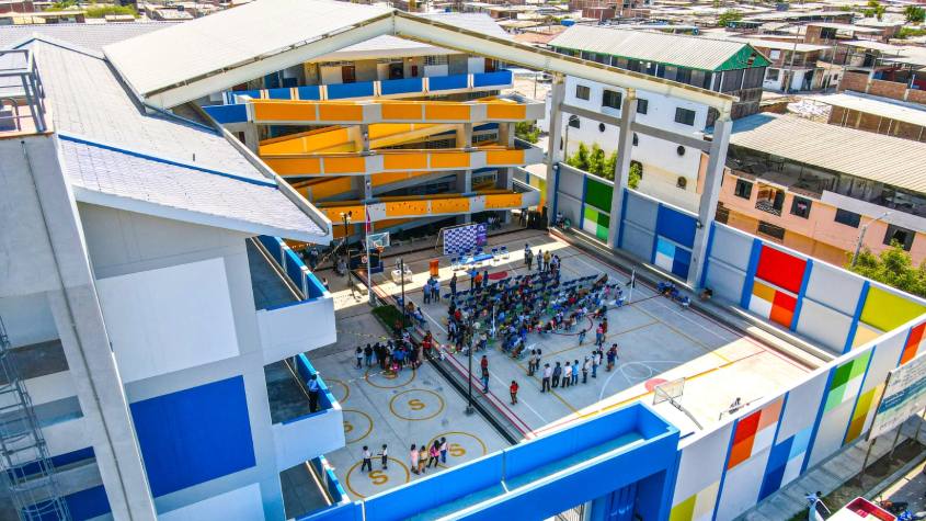 Piura: Inauguran moderno colegio Rosa Aurelia Herencia Pimentel en Chulucanas