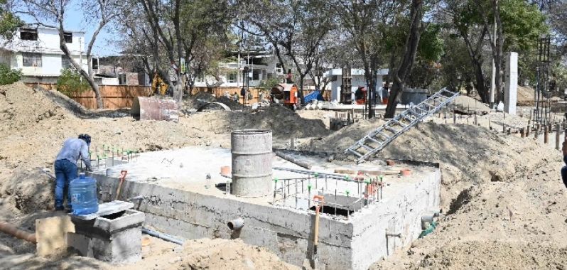 Piura: Construcción del parque Néstor Martos tiene 69% de avance