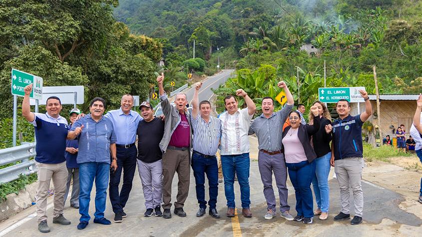 inauguración de vías