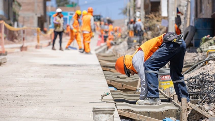 Ayacucho: Construcción de pavimentación La Picota – Huascahura presenta un 40% de avance
