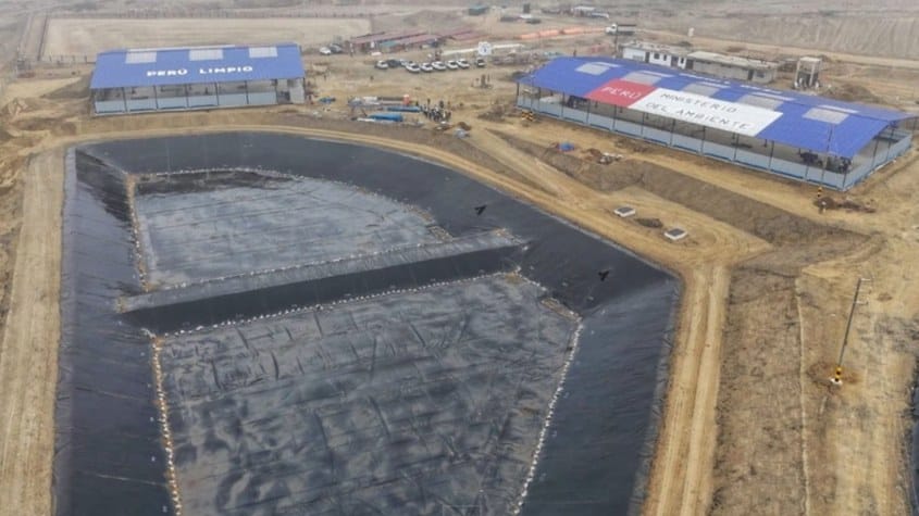 Trujillo: Construcción de relleno sanitario registra más del 90 % de avance