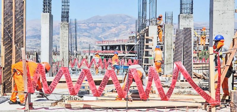 Sector construcción creció 7.1% en julio del 2024 por obras públicas