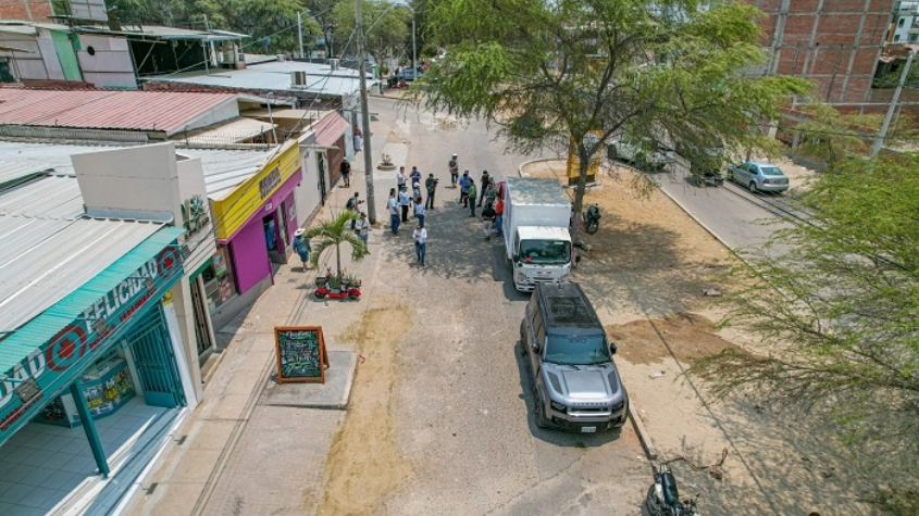 Piura: Reconstrucción de Av. Las Palmeras tiene 95% de avance