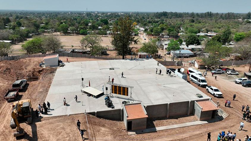 Argentina: Inauguran la cisterna de Villa Güemes en Tartagal