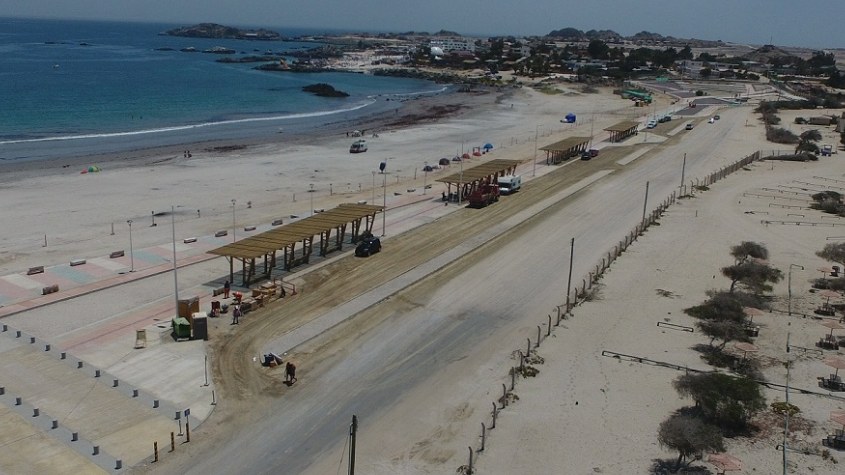 Chile: Inauguran borde costero de Playa Las Machas e inician obras en Chinchorro