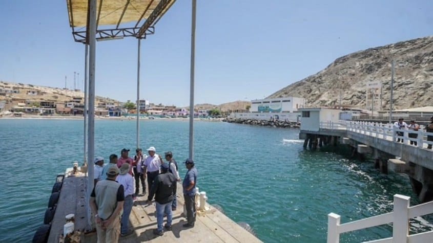 Anuncia proyecto de desembarcadero pesquero en centro poblado La Tortuga en Piura