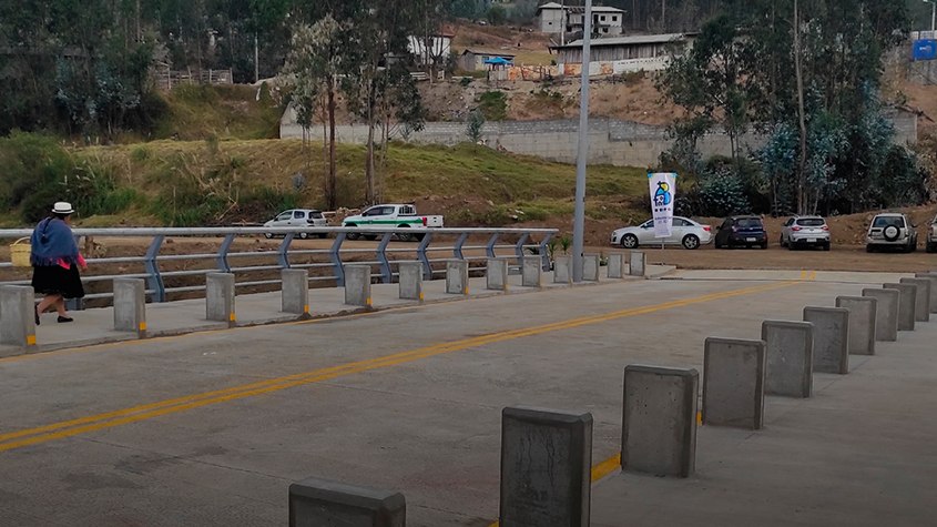 Ecuador: Inauguran puente carrozable en la parroquia de Sageo