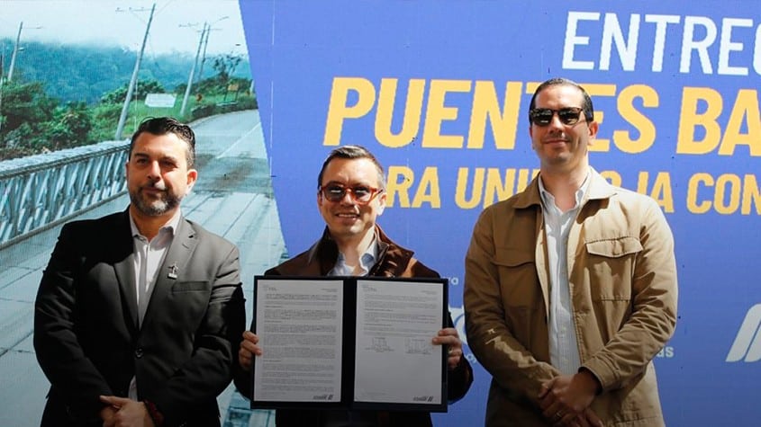 Entrega de puentes