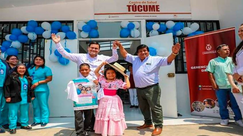 Lambayeque: Inauguran Centro de Salud Modular en Túcume
