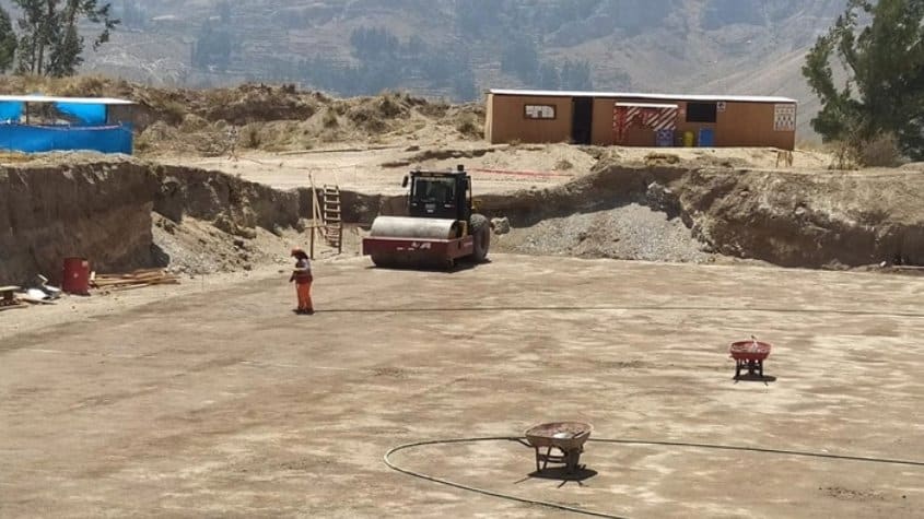 sistema de riego en Maca y Achoma en Arequipa