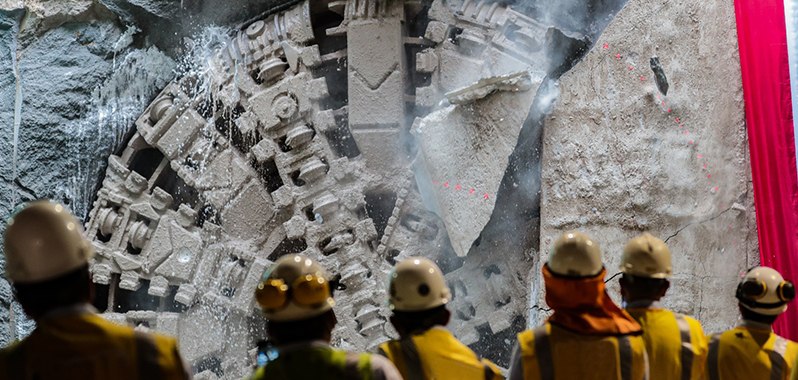 Tuneladoras de la Línea 2 del Metro excavaron más de 9 km de túnel