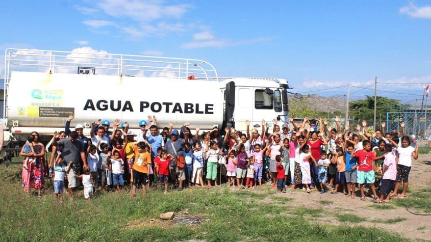 OTASS transfirió más de S/ 500,000 para garantizar distribución de agua potable en Bagua