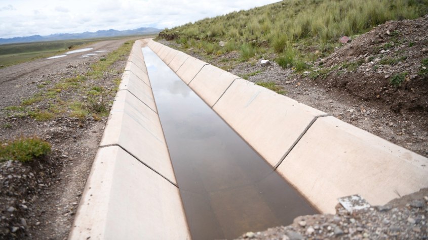 Huancavelica: Destraban proyecto de riego valorizado en S/ 4 millones