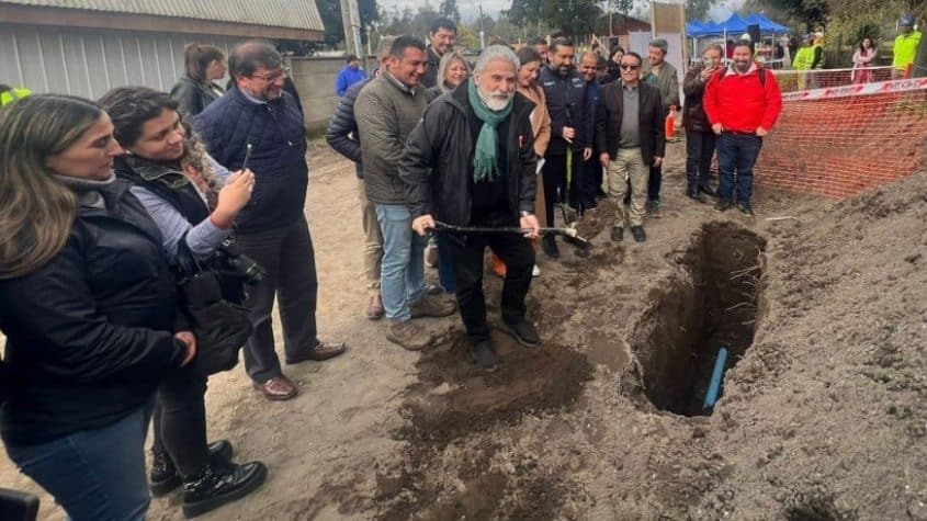 Chile: Construyen sistema de agua potable rural en Santa Juana, Concepción