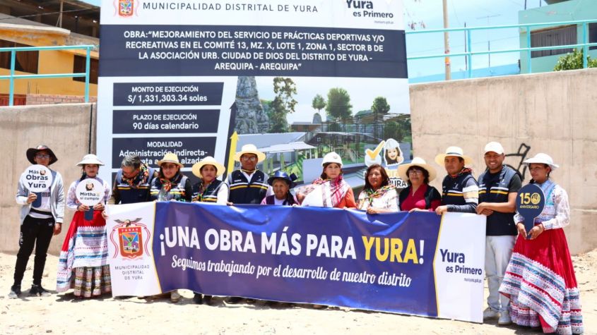 Arequipa: Inician construcción de complejo recreativo en Comité 13 de Ciudad de Dios