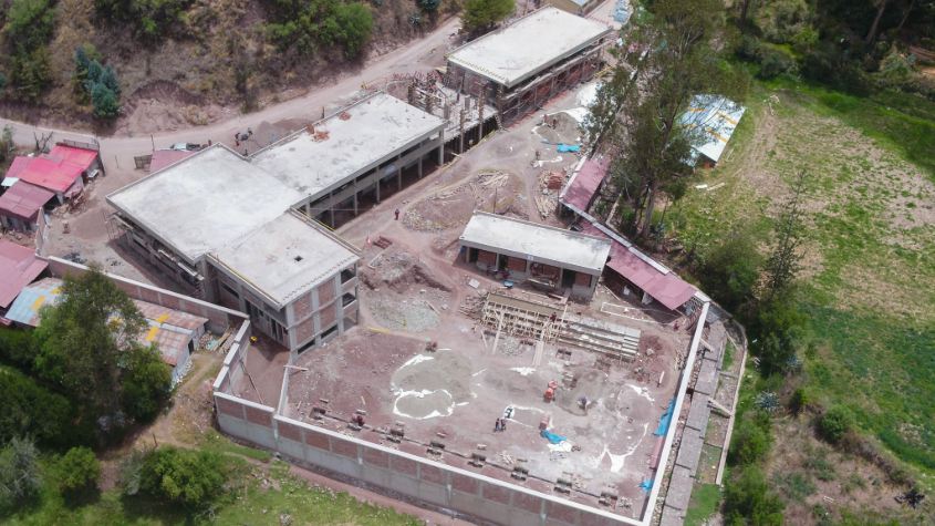 Avanza la construcción del Instituto Superior Tecnológico Virgen de Natividad en Cusco