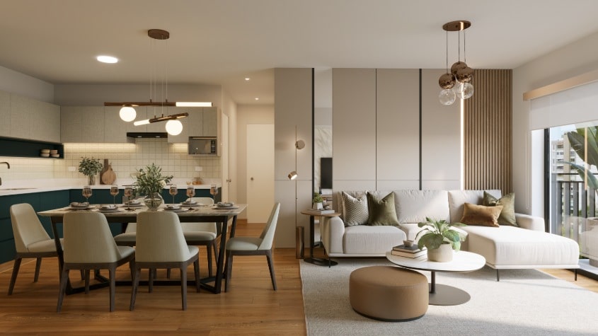 Cuatro ventajas clave de elegir un departamento con diseño y acabados premium
