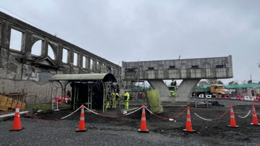 Chile: Instalan la primera viga de la extensión del Puente Bicentenario