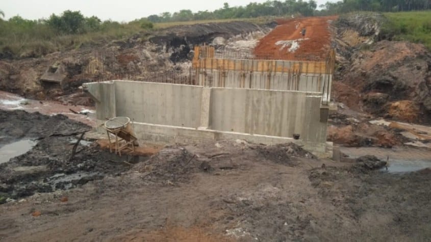 Paraguay: Puente sobre el arroyo Tarumá alcanzó 40% de avance